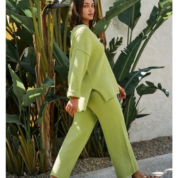 Free People Green Knit Hailee Sweater Set - Picture 8 of 8